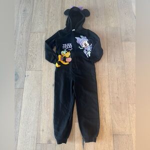 Mini Mouse H&M One Piece Halloween Sweats Black Size 6x/7